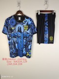2025-26 KIDS  Brazil blue Jesus Special Edition  training suit