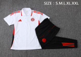 2025-26 Mens Bayern Munich white polo Training Suit   C2516