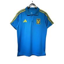 2025-26 Mens Tiger polo  training suit blue  soccer jersey