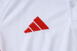 2025-26 Mens Bayern Munich white polo Training Suit   C2516