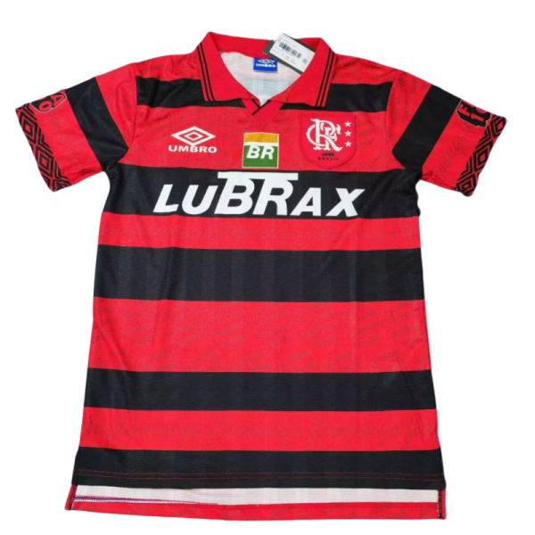 1995 Mens Flamengo red Retro Home Jersey