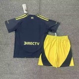 2025-26 Kids Boca Juniors blue Third away   Jersey