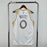2025/26 Coby White Chicago Bulls Nike City Edition Jersey