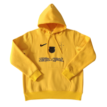 2025/26 Mens Barcelona away Rap Alliance  yellow Jersey