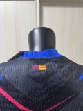 2025-26 Mens Barcelona Special Edition grey Player  soccer jersey