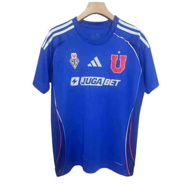 2025/26 Mens Universidad de Chile home Soccer Jersey