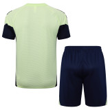 2025-26 Mens  Real Madrid light green Training Short Suit