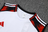 2025-26 Mens Flamengo white vest short training suit