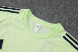 2025-26 Mens  Real Madrid light green Training Short Suit