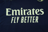 2025-26 Mens Real Madrid Upper Blue vest Training Short Suit