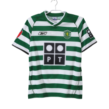 Mens Jersey   Sporting Lisbon Home Retro  2003/2004