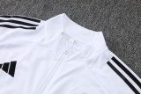 2025-26 Mens Manchester United Retro white Jacket  Training Suit   A2533#