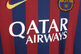 2013/14 Retro Mens Barcelona home soccer Jersey
