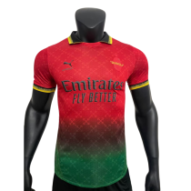 2025-26 Mens AC Milan red Green Special Edition Player version  Soccer Jersey