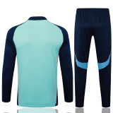 2025/26 Mens Arsenal light green half-pull Training suit   B2525#