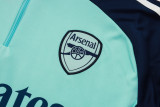 2025/26 Mens Arsenal light green half-pull Training suit   B2525#