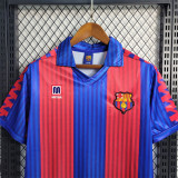 1991-92 Mens Barcelona home Retro Jersey