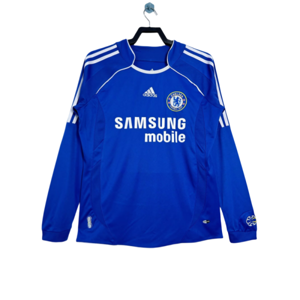 Retro Chelsea Long sleeve soccer  Jersey Mens 2006/07