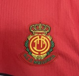 2000-01 Mens Mallorca home red  Retro soccer jersey