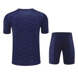 2025-26 Mens Barcelona Royal blue Training Short Suit