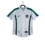 Nigeria white Retro away soccer Jersey Mens 1998