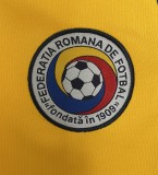 Retro Mens Romania orange home Soccer Jersey 2000