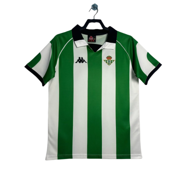 1998-99 Mens  Real Betis Home Retro Soccer Jersey