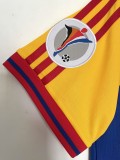 Retro Mens Romania orange home Soccer Jersey 2000