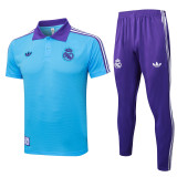 2025-26 Mens Real Madrid light blue Retro Edition Training Short Suit    C2520#