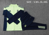 2025-26 Mens Real Madrid light green Jacket Training Suit             A2536#
