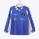Mens Chelsea blue Retro away Long sleeve Jersey 1997-99