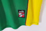Mens Cameroon green home Soccer Jersey 1998-99