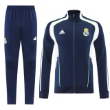 2025-26 Mens Real Madrid royal blue  Jacket Training Suit