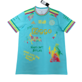 Mens Ajax  Special Edition Green soccer Jersey 2526