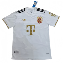 Mens Bayern Munich white 125th anniversary Soccer Jersey 2025-26