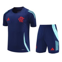 2025-26 Kids Flamengo royal blue soccer Jersey