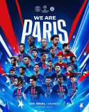 2025-26Mens PSG  Home Player Champions League Soccer Jersey（Have One Stars⭐)