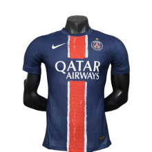 2024-25 Mens PSG  Home Player Champions League version Soccer Jersey （Have One Stars⭐)