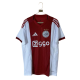 Mens Ajax  home Red and white  soccer Jersey 2526
