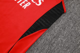 2025-26 Mens Arsenal red Vest short training suit           D2578#