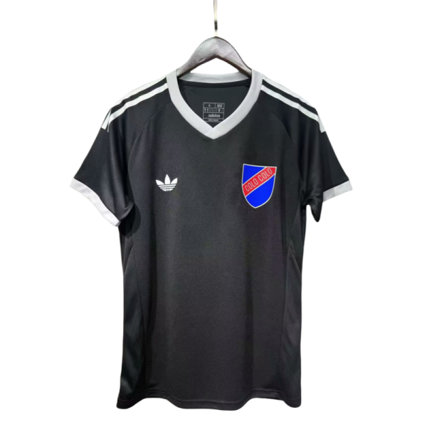Mens Colo-Colo 100th Anniversary V-neck T-shirt black 2526