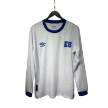 2025/26 Mens Salvador away white  Long Sleeve  Soccer Jersey