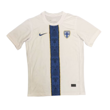 2025-26 Mens Finland home white soccer jersey