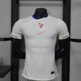 Player version Mens France away soccer Jersey 2526