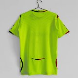 Mens Lyon RETRO away green Soccer Jersey 2008/09
