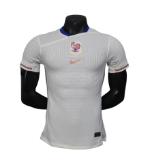 Player version Mens France away soccer Jersey 2526