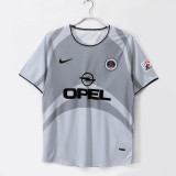 Retro psg Away grey Jersey Mens 2001-2002