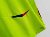 Mens Lyon RETRO away green Soccer Jersey 2008/09