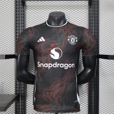 2025-26  Mens Manchester United black Special Edition Player  Soccer Jersey