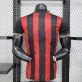 2025-26 Mens AC Milan red  Special Edition Player version  Soccer Jersey